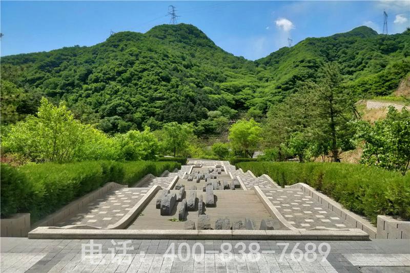 怀柔九公山墓地图
